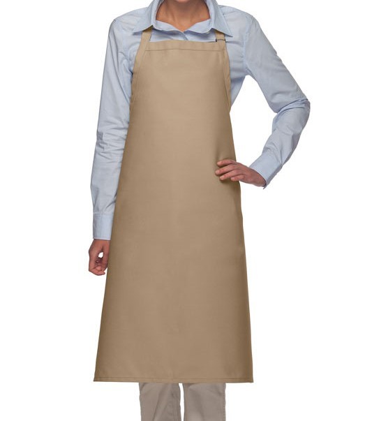 Full Length Bib Aprons in Khaki